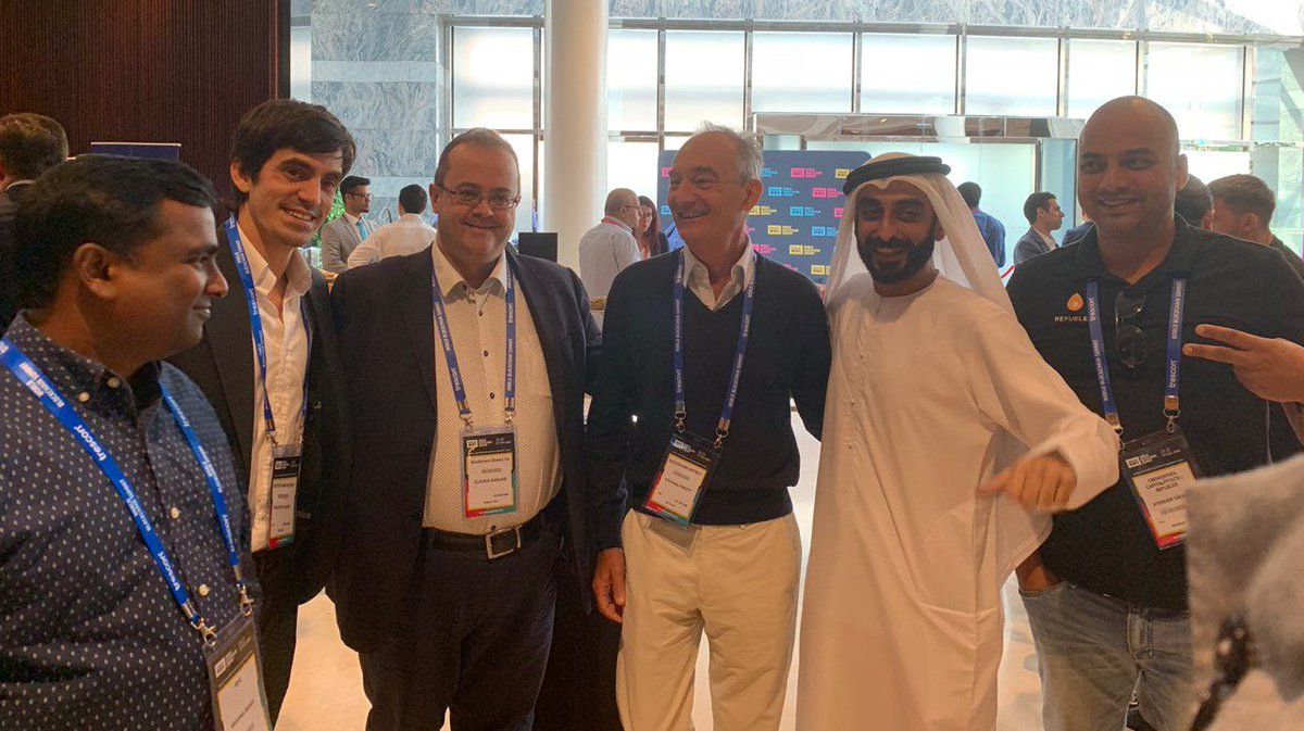 ClaudioBareato's tweet photo. Back to Switzerland 🇨🇭 from exciting World Blockchain Forum Dubai 2018 🌍 where AQER has attracted lots of interest and scored third place at the Pitch Competition 🚀
Join us at https://t.co/LbqaFTEvya
https://t.co/yquPbO76sv https://t.co/dbDy1vsflg