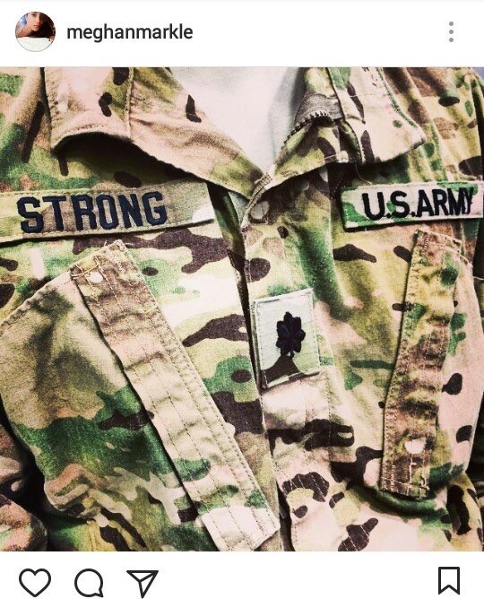 DuchyofSussex's tweet image. Meghan &amp;amp; the USO military tour thread:👇🏾