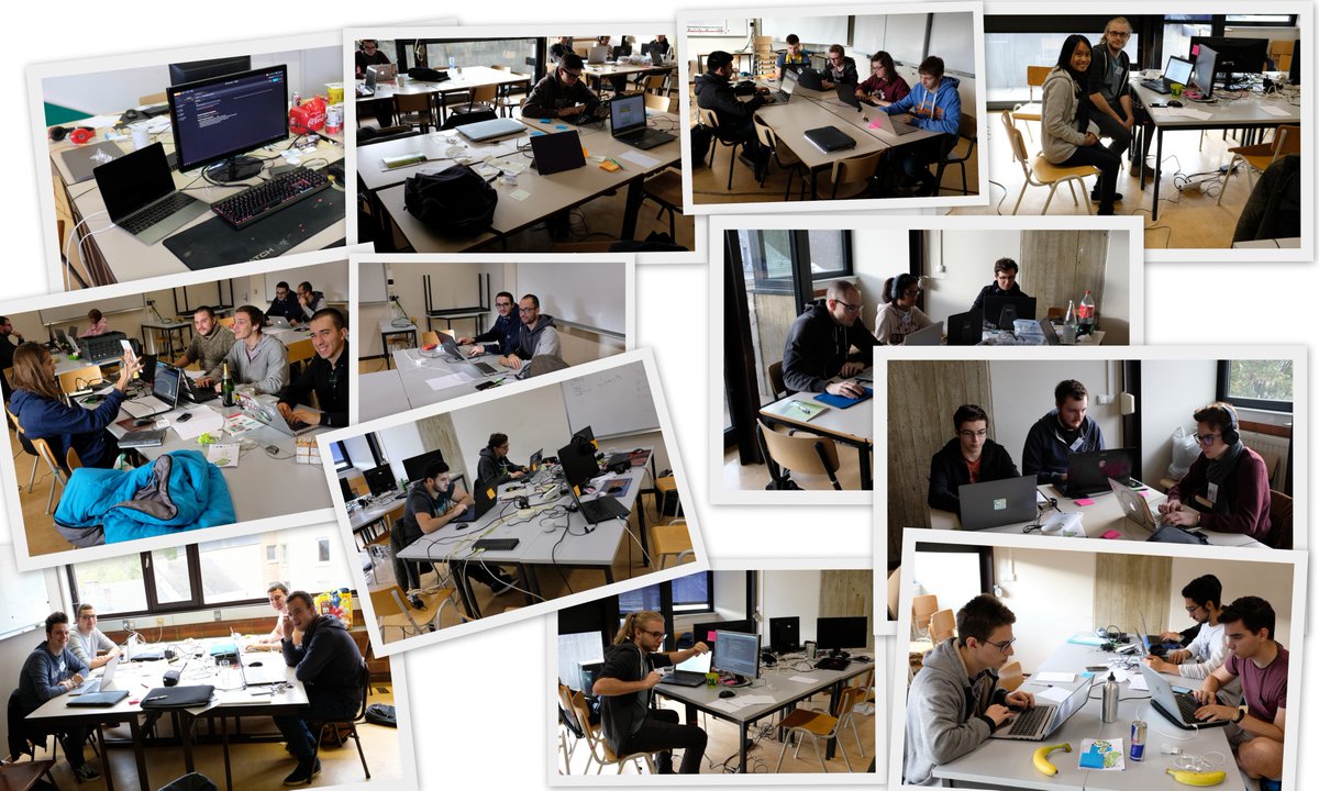 UNamurCSFaculty's tweet photo. 𝗟𝗲 𝗵𝗮𝗰𝗸𝗮𝘁𝗵𝗼𝗻 𝗰ô𝘁é 𝗽𝗶𝗹𝗲
Samedi 9H du matin, et les hackathonien(ne)s sont déjà à l’œuvre, malgré une nuit très courte pour certains !
@UNamur #cslabshack https://t.co/1G3uKhVzZh