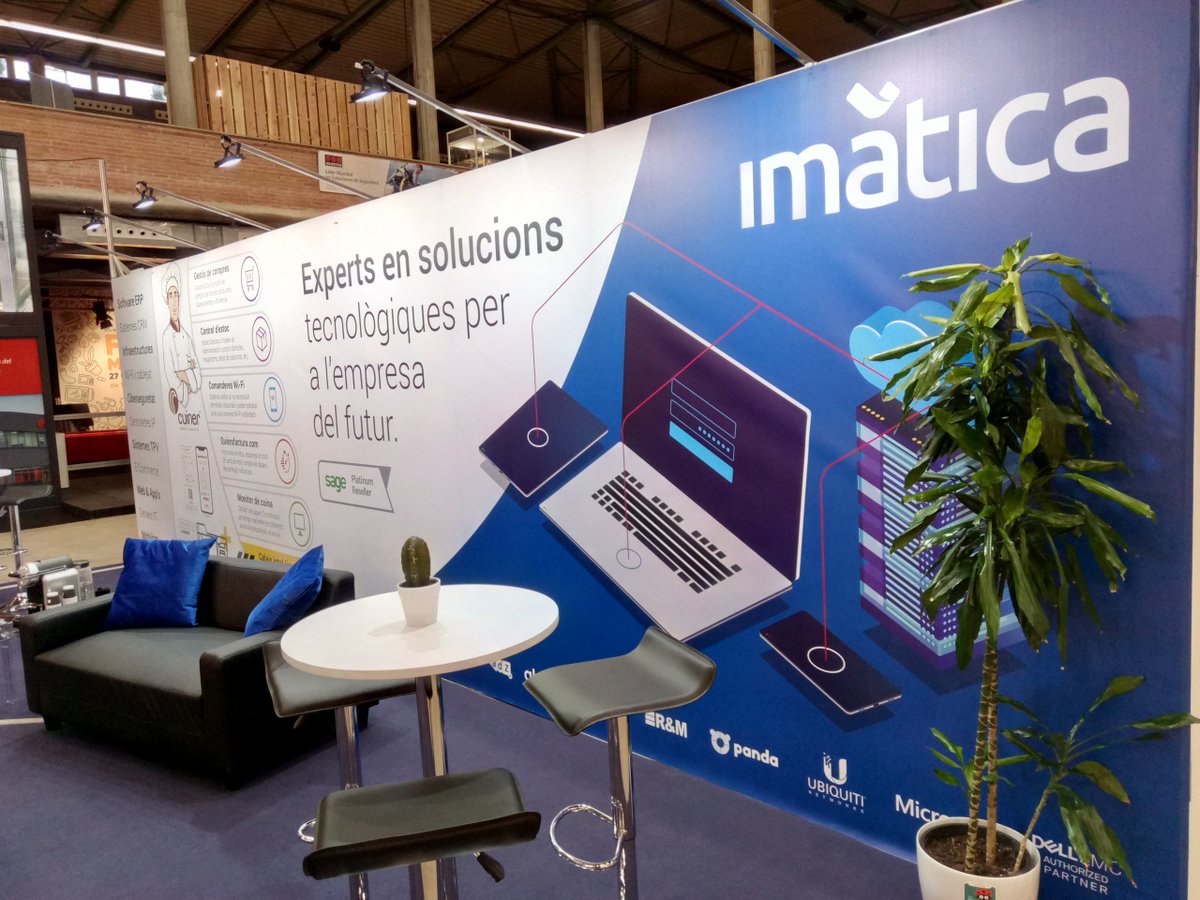 imaticatech's tweet image. Primer dia a la Fira de Girona! Vine i descobreix les novetats del software professional amb @SageSpain  i la tecnologia aplicada al món de la restauració amb @softwarecuiner . Si no tens entrades, envia’ns un missatge! #FiraDeMostres #ERP #Girona