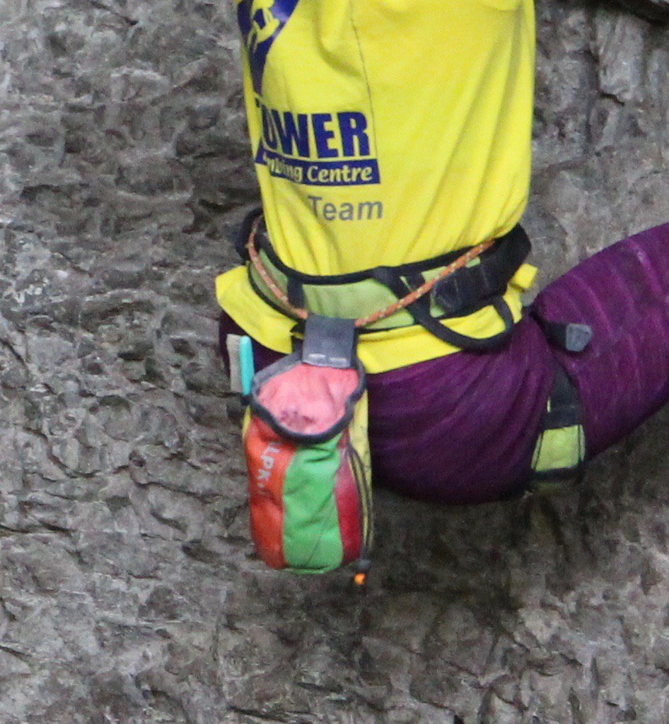 Lost chalk bag 😞 Last seen at either @towerleicester #socialclimbing or #weedonproject. If you've seen it, or picked it up, please get in touch. It's Alpkit and has a signature on it. Thanks.
