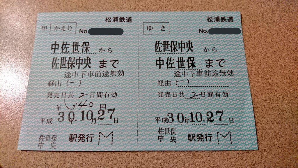 準急券／2等 佐世保→ 昭和37年 佐世保駅発行 - 通販 - guianegro.com.br