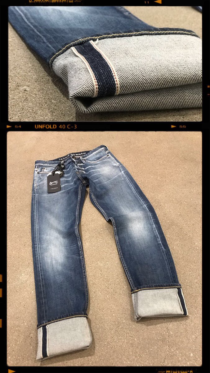 De nieuwe Jason Denham-collectie is echt belachelijk mooi. #barettajeans