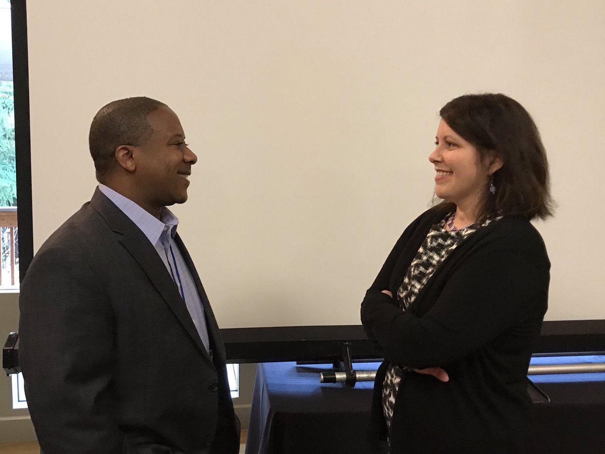 oregonala's tweet photo. Thank you Tamara Jones and Jeffrey Jones for the wonderful presention on #ServiceAnimals. #ALAeducation #ALAORRetreat2018 https://t.co/tQHHEqRSvU