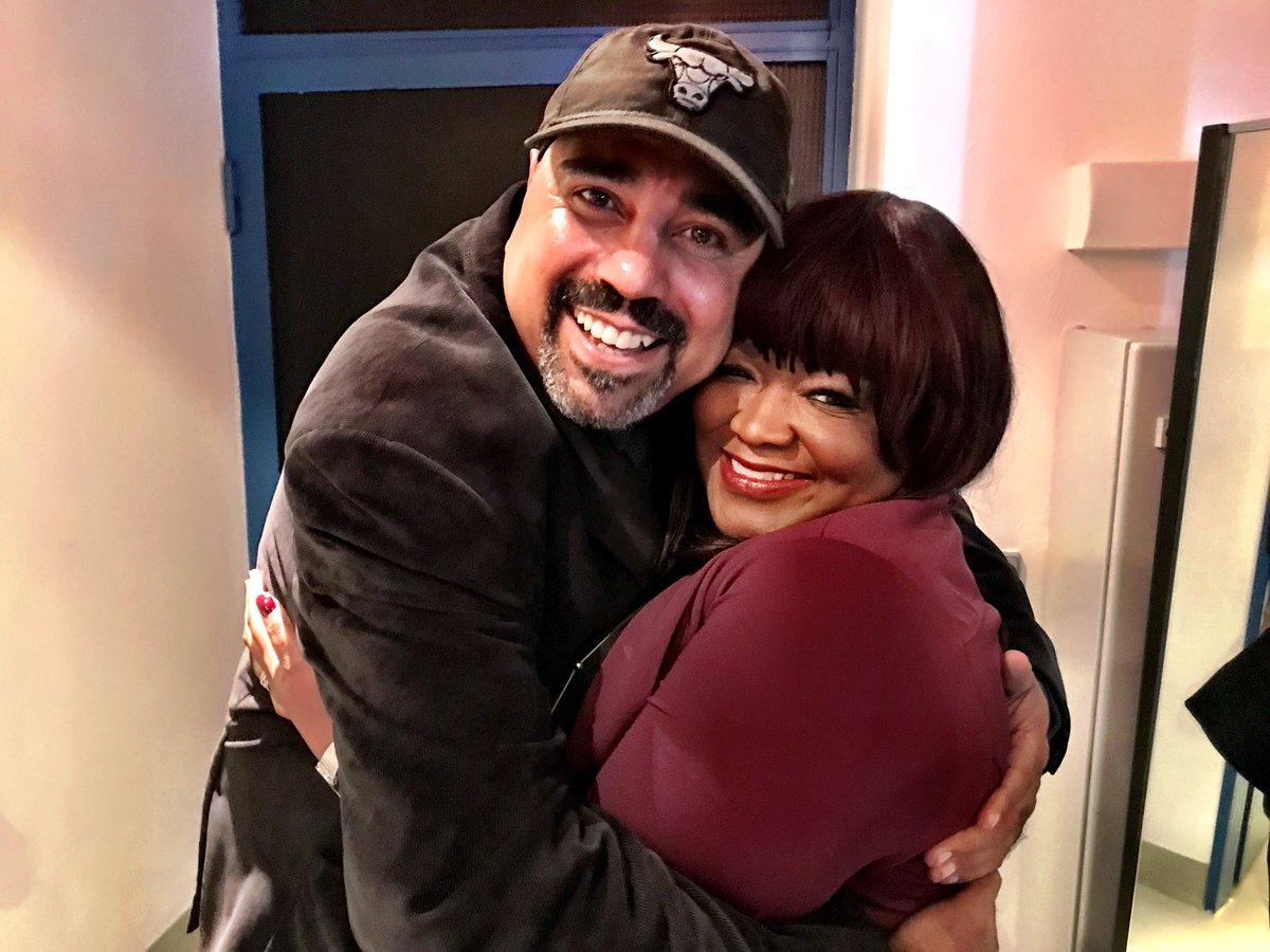 ShemekiaBlues's tweet image. Backstage hugfest with my big brother, Wayne Baker Brooks @waynebrooks in Kaiserslautern!
