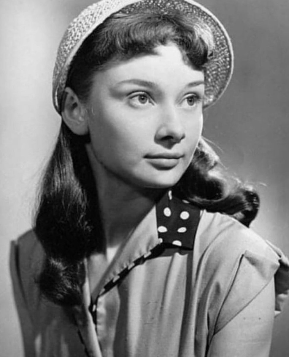 Nancy found an old picture of herself when she was younger.