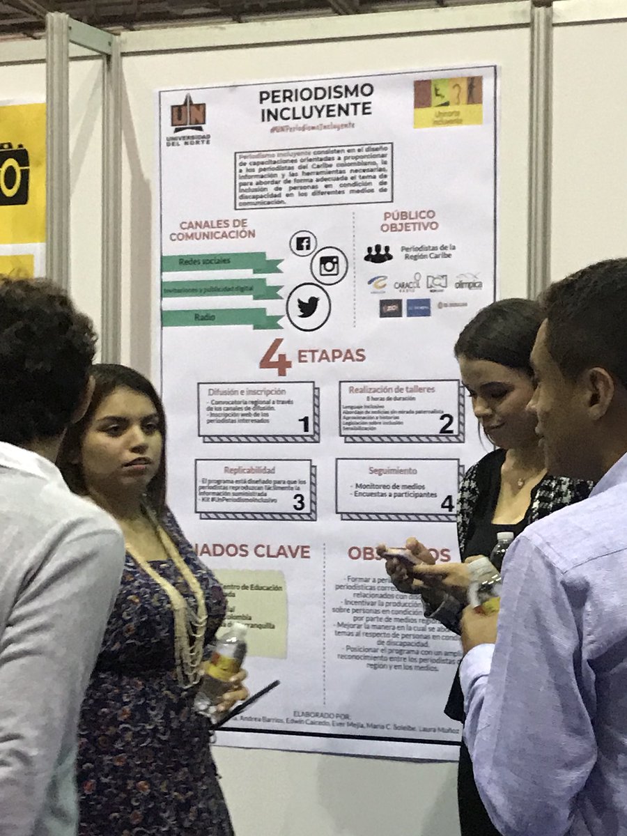 FeriaComUN's tweet photo. 👇🏽 Algunos de los trabajos finales de estudiantes de sexto, séptimo y octavo semestre de @ComSocUN  de @UninorteCO . #PostersAcadémicos desarrollados sobre diagnósticos y estrategias para más de 60 organizaciones de la @RegionCaribeCO y presentados en la #FeriaOrganizacional2018 https://t.co/nHKwnMdmCf