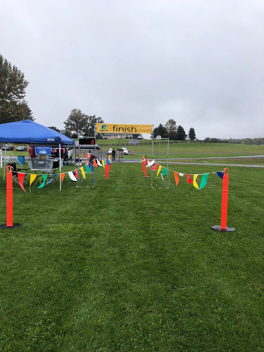 T -15 until women’s race #PSUACChamps #dodgingraindrops