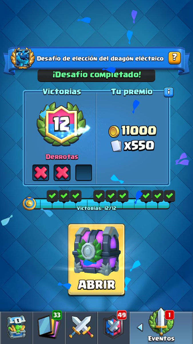 Completado el nuevo desafío del Nuevo dragon...Enserio... Odio los desafíos de elección...