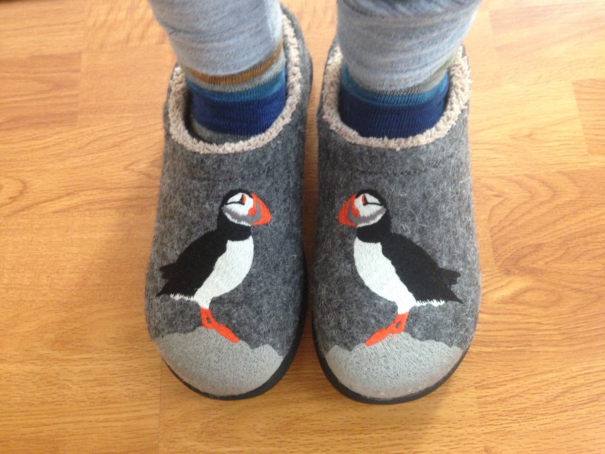 puffin slippers