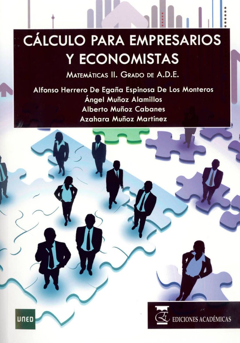 DigitalPdf's tweet image. Cálculo para empresarios y economistas de Alfonso Herrero, Ángel Muñoz, Alberto Muñoz.

El enlace para acceder al contenido ---&amp;gt;&amp;gt;&amp;gt; goo.gl/vssAqE

Recuerde que al no poder publicar enlaces en facebook estamos publicando los enlaces directos por este medio.