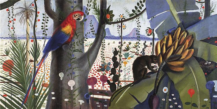 #CreditTheArtist 🇧🇷#CandidoPortinari  Meio Ambiente 1934 #BrazilianArtist #jac