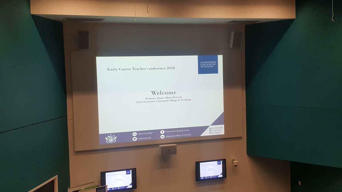 MissSmithNQT's tweet photo. Inspiring day at the @CharteredColl Early Career Teaching Conference. Lots of evidence based research shared which I am hoping to put into practice in the classroom next half term and going forward. https://t.co/vRuqYn58ZO