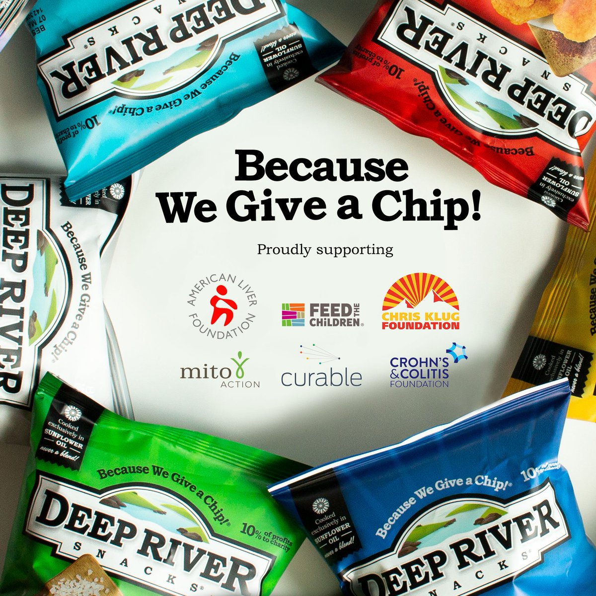 It's Make a Difference Day! With every bag of our kettle chips, we help support organizations that make a big difference every day. Learn more about how we #GiveAChip here: bit.ly/2BQVKPy