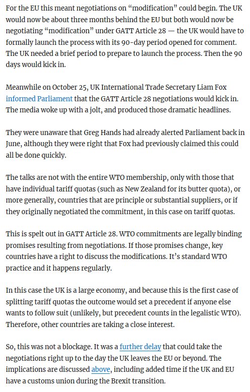 Screenshot 2 of section on “What happened in October 2018”