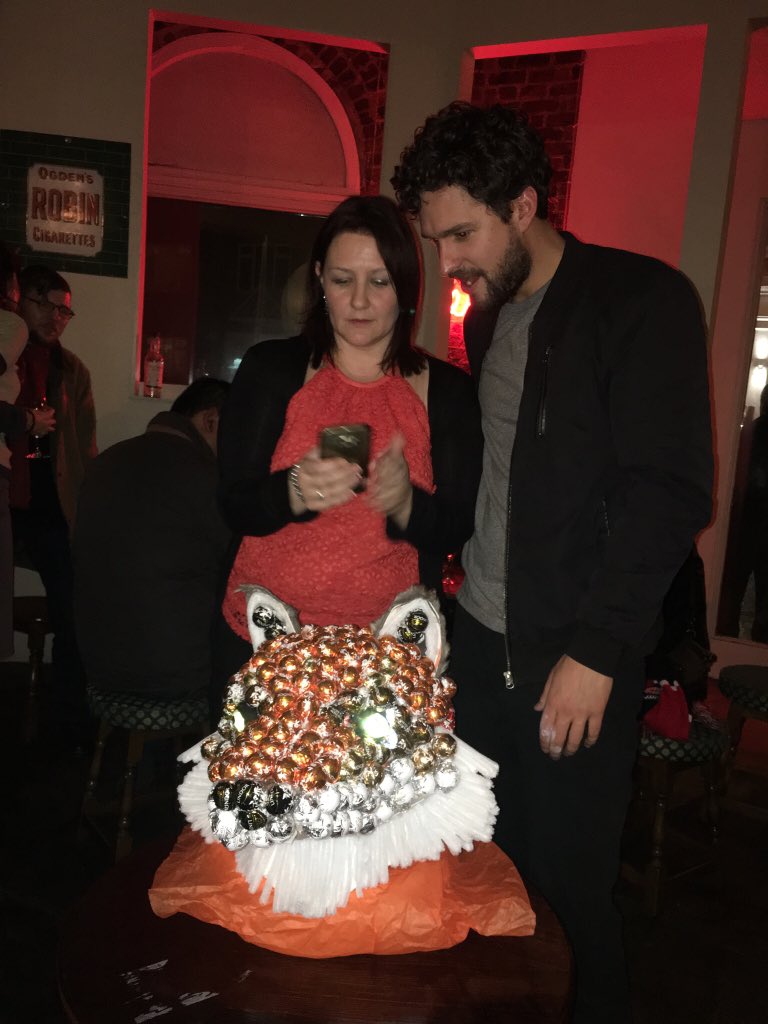 <a href="/rhymeswithruler/">Soulla</a> <a href="/tamzinrafn/">Tamzin Rafn</a> The amazing <a href="/AldridgeArmy/">Ben Aldridge Army</a> made this for Ben out of Lindt balls when we opened #runthebeastdown it was EPIC.