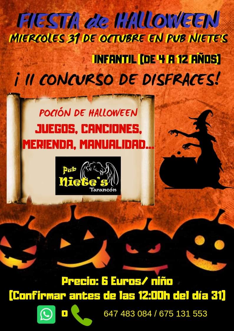 Hallowen niete's 2018