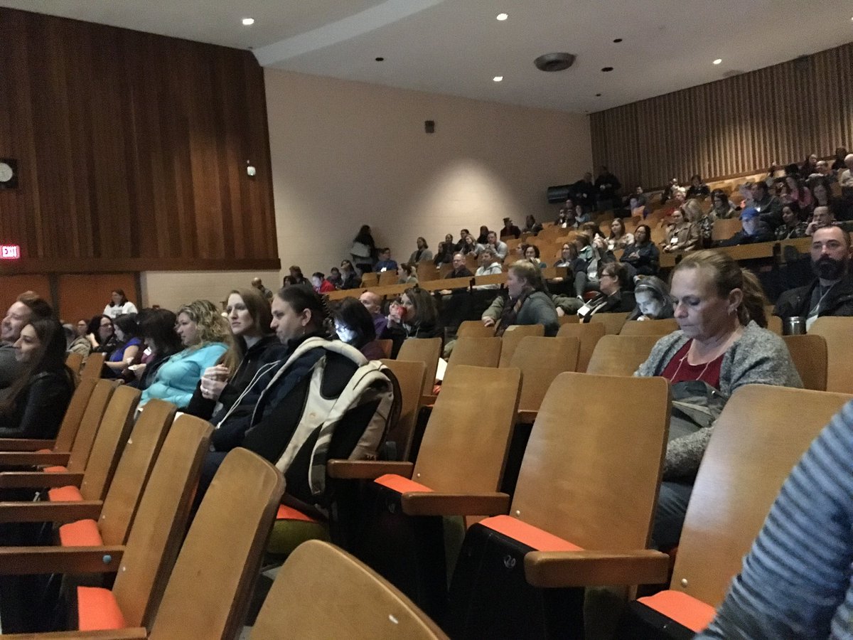 HSolway's tweet photo. Things are officially underway here at #tvdsbicon. The #nerdy team has done a super job having things ready and welcoming the participants. Lots of learning!! @TVDSB https://t.co/O8sAP6QZ3z