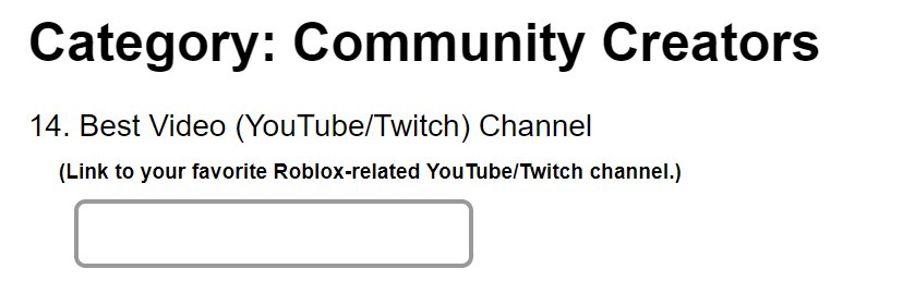 Ved Dev Use Code Veddev On Twitter Nominate Me For Bloxy Awards Question 14 My Channel Link Https T Co Xeeqeng0ti Thank You D Roblox Bloxyawards Let S Win This Https T Co Kabji8pq1g - twitter roblox yt channel the 6th annual bloxy Ved Dev Use Code Veddev On Twitter Nominate Me For Bloxy Awards Question 14 My Channel Link Https T Co Xeeqeng0ti Thank You D Roblox Bloxyawards Let S Win This Https T Co Kabji8pq1g - roblox yt channel the 6th annual bloxy