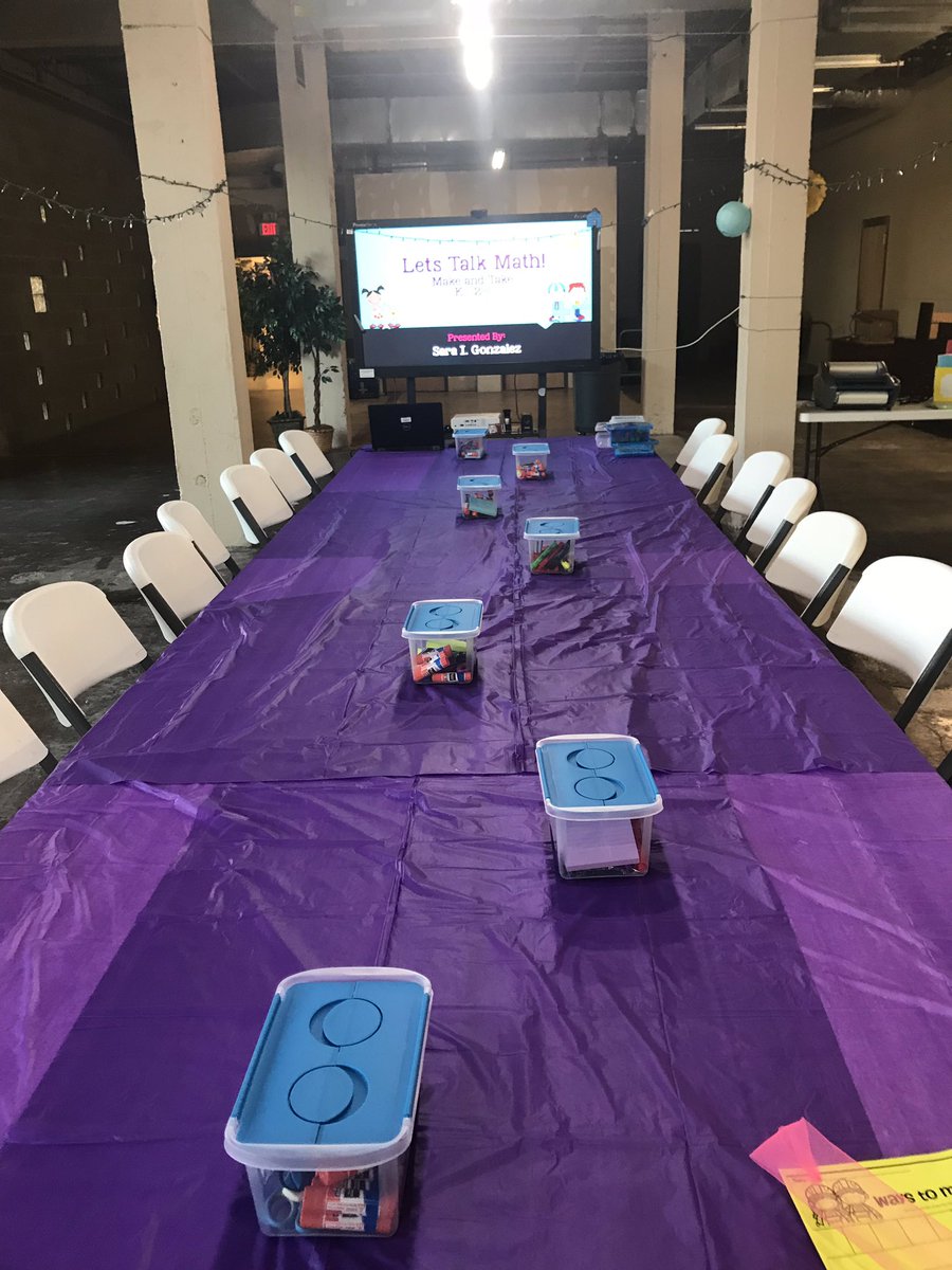 RamLealAE's tweet image. Join us today for our K-2nd Math Make &amp;amp; Take Sessions! Session one starts at 8:30 am and session two at 12:30 pm! #ConnectwithECISD #TeamMath