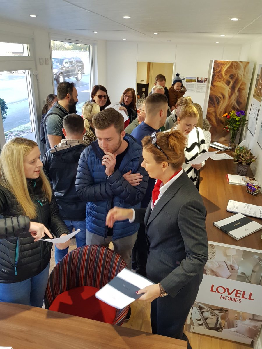 kellyjjones's tweet photo. What an amazing turn out this morning at the launch of our brand new @Lovell_UK development Ymyl Yr Afon in #MerthyrVale. We are open all weekend  10am - 4pm! #excitingtimes #launchweekend https://t.co/GhLlJ3AZXX