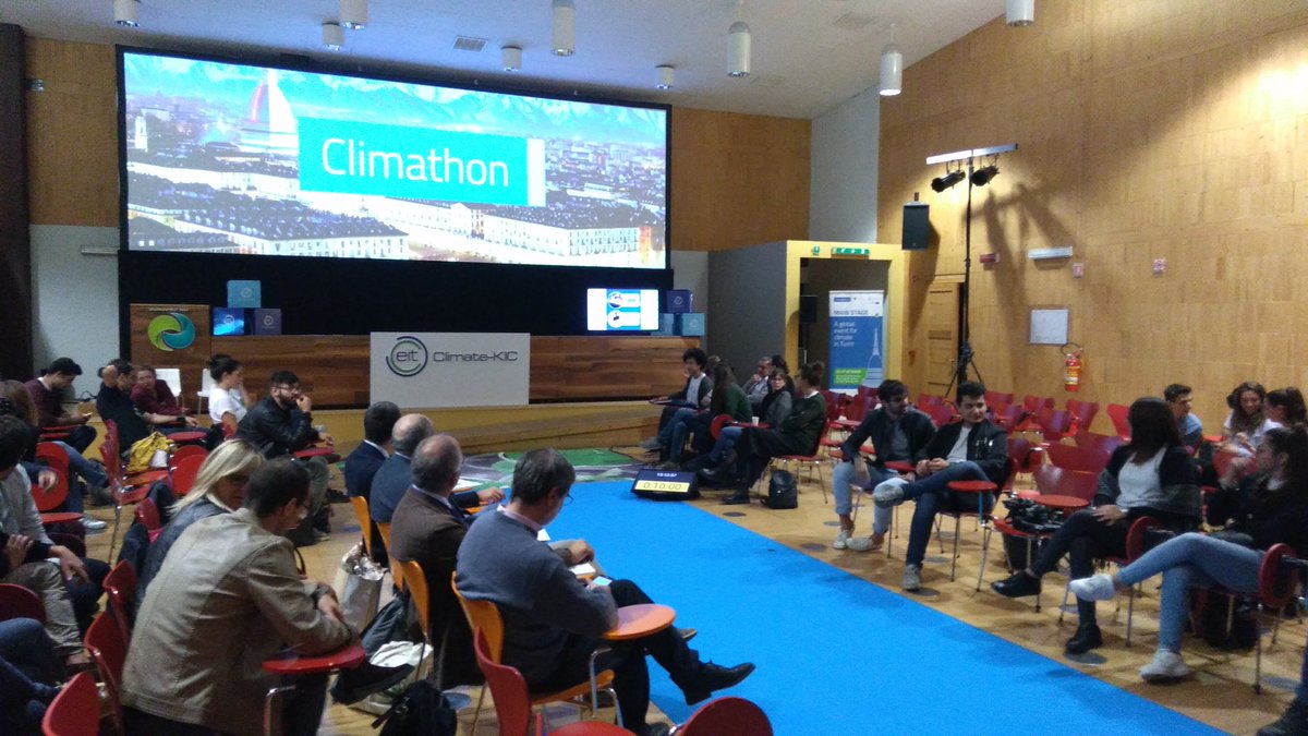 TSInnovation's tweet photo. A 24 ore dall'avvio in attesa di riprendere con la diretta di #MSClimathon e di conoscere i vincitori di #ClimathonTorino! https://t.co/d7Vb2lFLXh