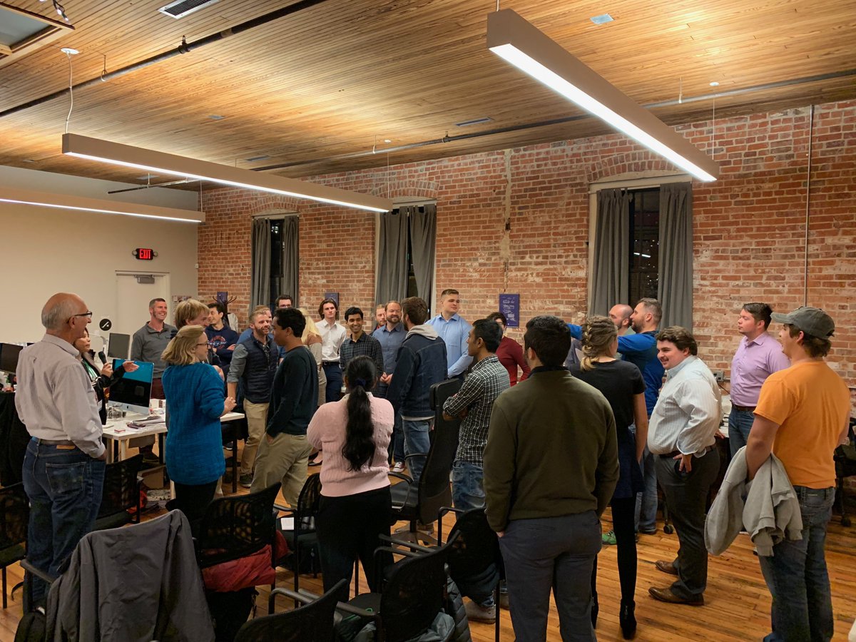 SWRochMN's tweet image. Good start to Startup Weekend Rochester last night.  Excited to see what the teams come up with today. #swrochmn #rochmn #getoutofthebuilding