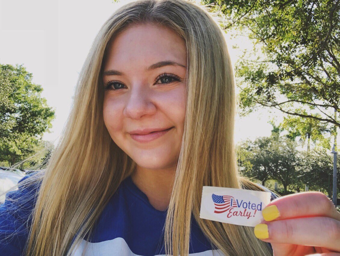 I VOTED on my 18th birthday!!! 🗳🎈