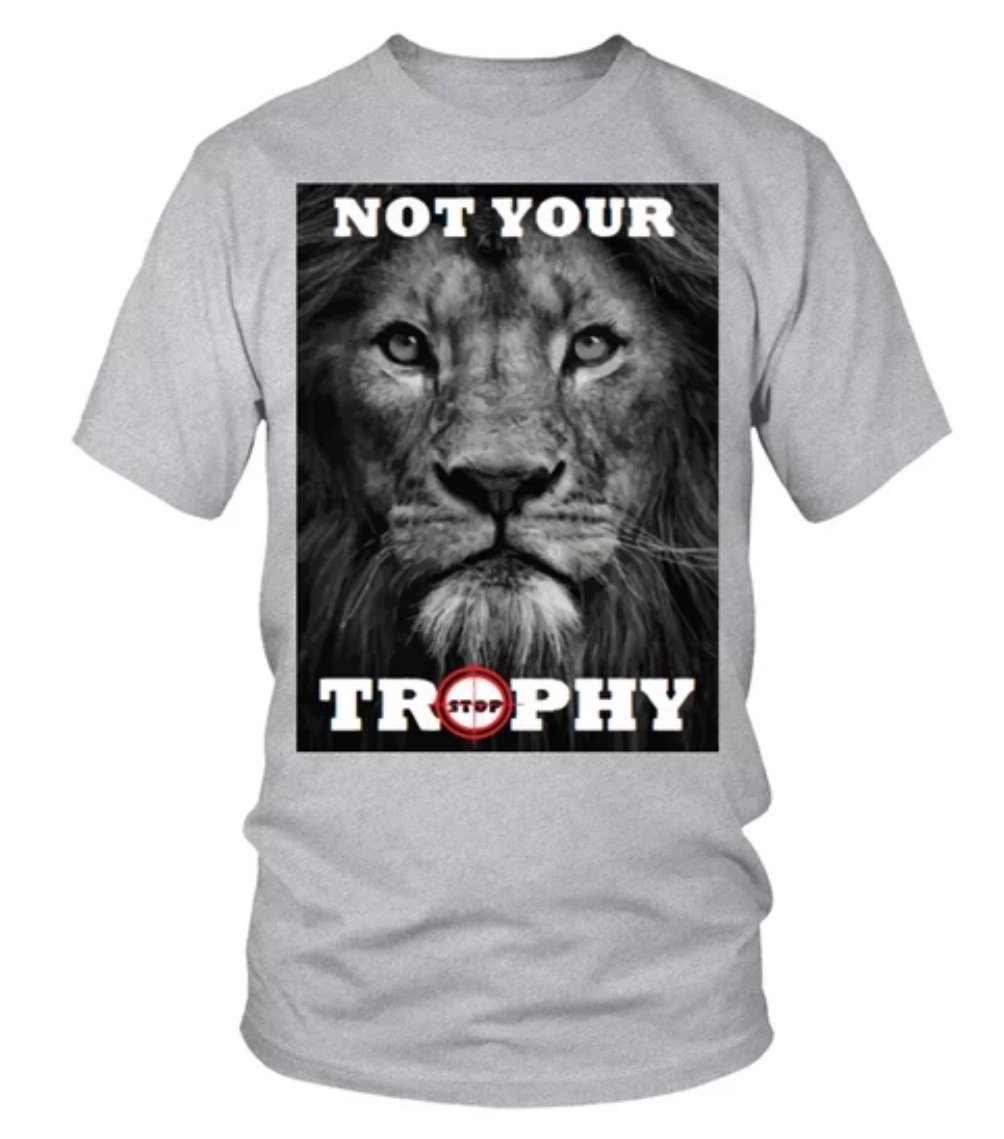 Protect_Wldlife's tweet image. BAN TROPHY HUNTING NOW!

Let EVERYONE know that trophy hunting is WRONG when you wear a top from the &apos;BAN TROPHY HUNTING&apos; range.  All are available in a variety of styles &amp;amp; colours @ teezily.com/stores/ban-tro…

Please RT if you want a GLOBAL ban on #TrophyHunting NOW! @RickyGervais