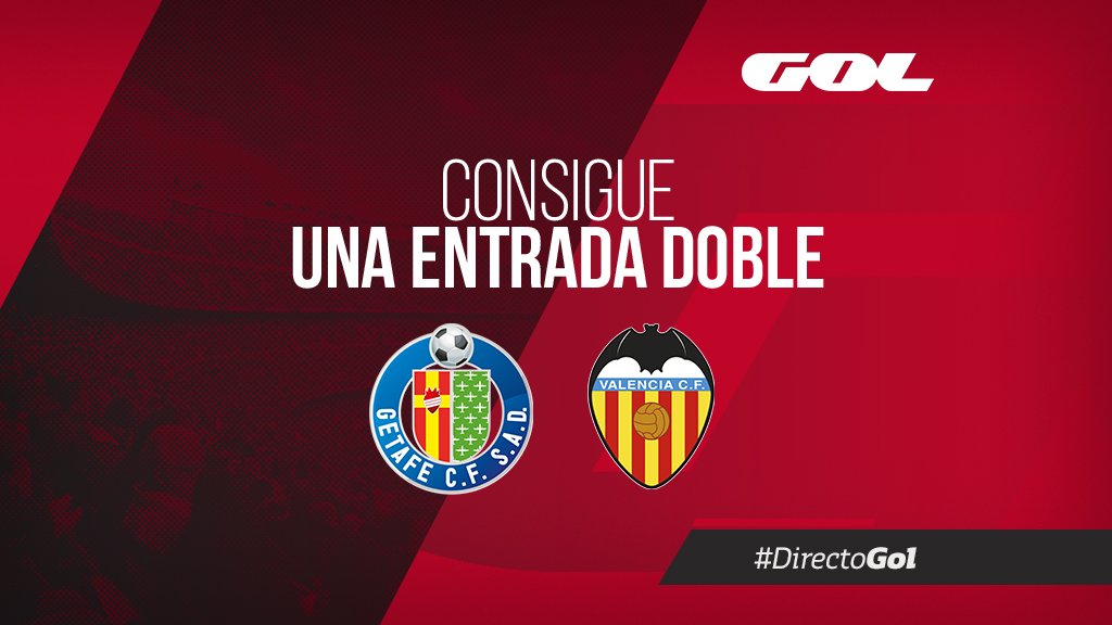 bar_tv's tweet photo. 🎁 REGALO | ¿Quieres una entrada doble para el @GetafeCF 🆚 @valenciacf de la J12? 

🔁 Haz RT

👉 Sigue a @Gol

👀 ¡Vaya tarde-noche de #DirectoGol! 

🕗 20h | Debate de #ElClasico

🕥 22:30h | Primer resumen del @AthleticClub - @valenciacf

💪🏻 ¿Preparado @felipedelcampo? https://t.co/919JfdV4zl
