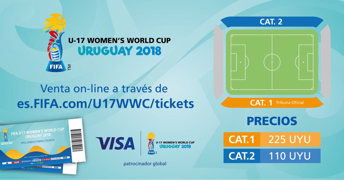 OrsaiRadio's tweet photo. #MundialFemeninoSub17 | Las celestes comparten grupo con:

#Ghana🇬🇭 (13/11)
#NuevaZelanda🇳🇿 (16/11)
#Finlandia🇫🇮 (20/11)

Precios de entradas👇👇👇 https://t.co/joSzPX9OT8