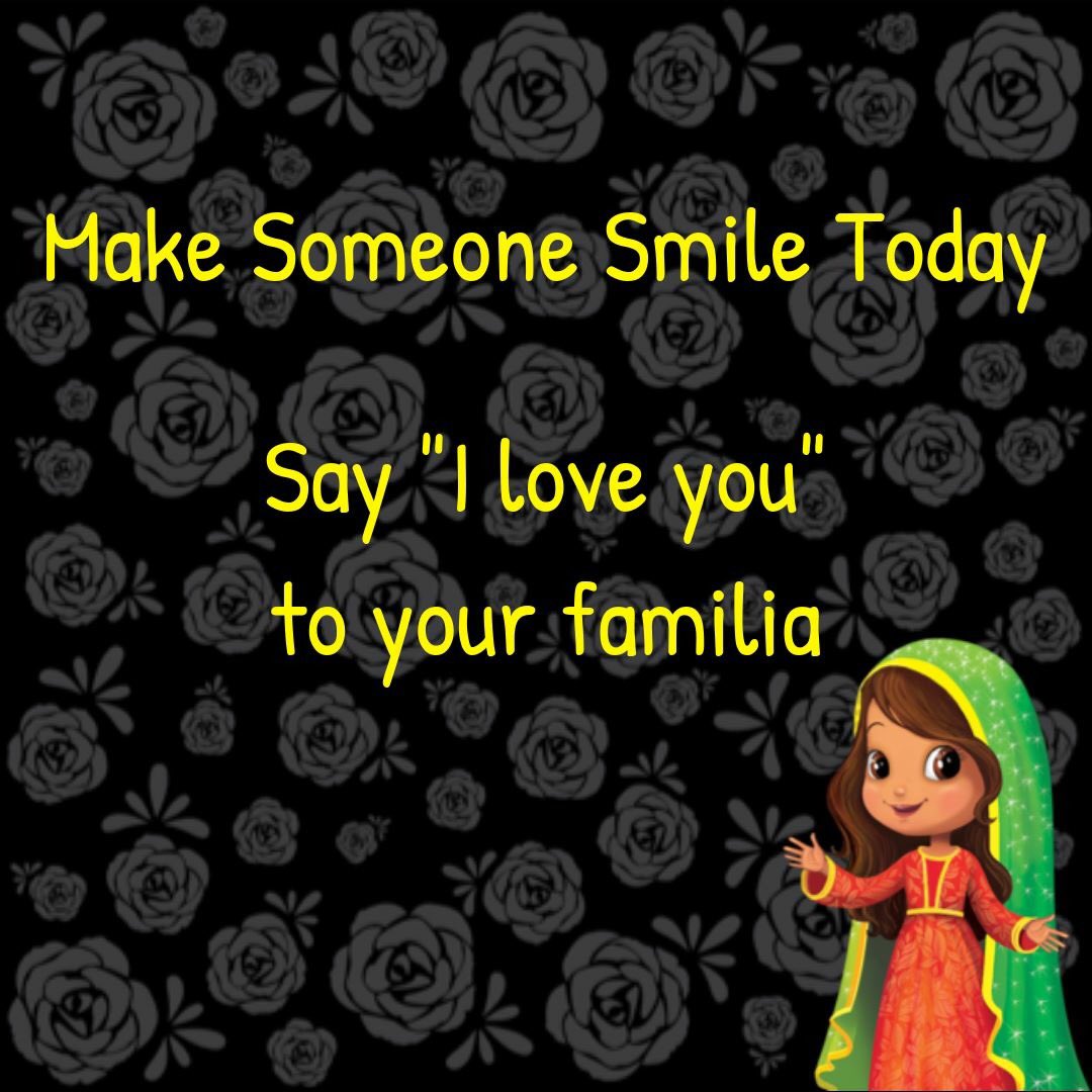 LupitaTradition's tweet photo. Happy Saturday! Make your familia smile by telling them that you love them. ❤️
#TuLupita #PartnerInKind #Famila https://t.co/XHyUoc5hlm