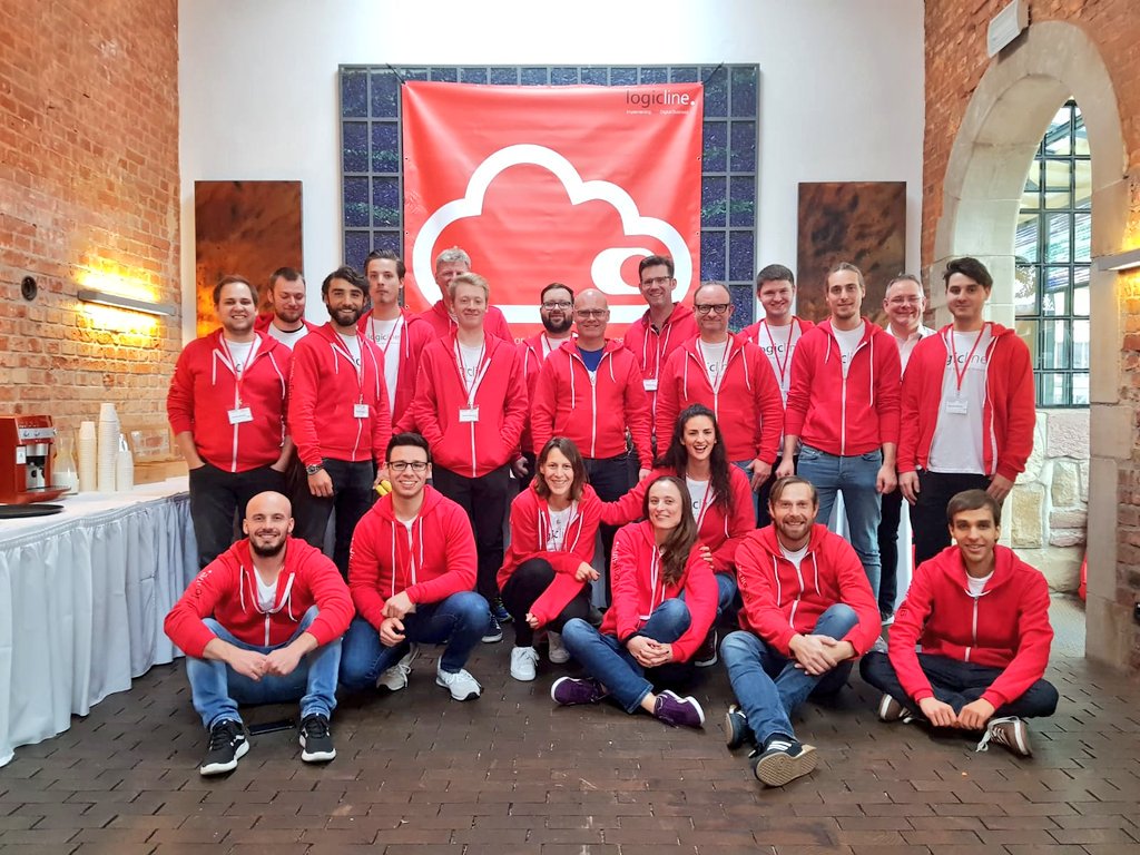 HackathonStg's tweet photo. Each and everyone from #logicline wishes you a great hacking time! We are proud to get #HackStgt18 running again!😀 https://t.co/w8bts8Pmj4
