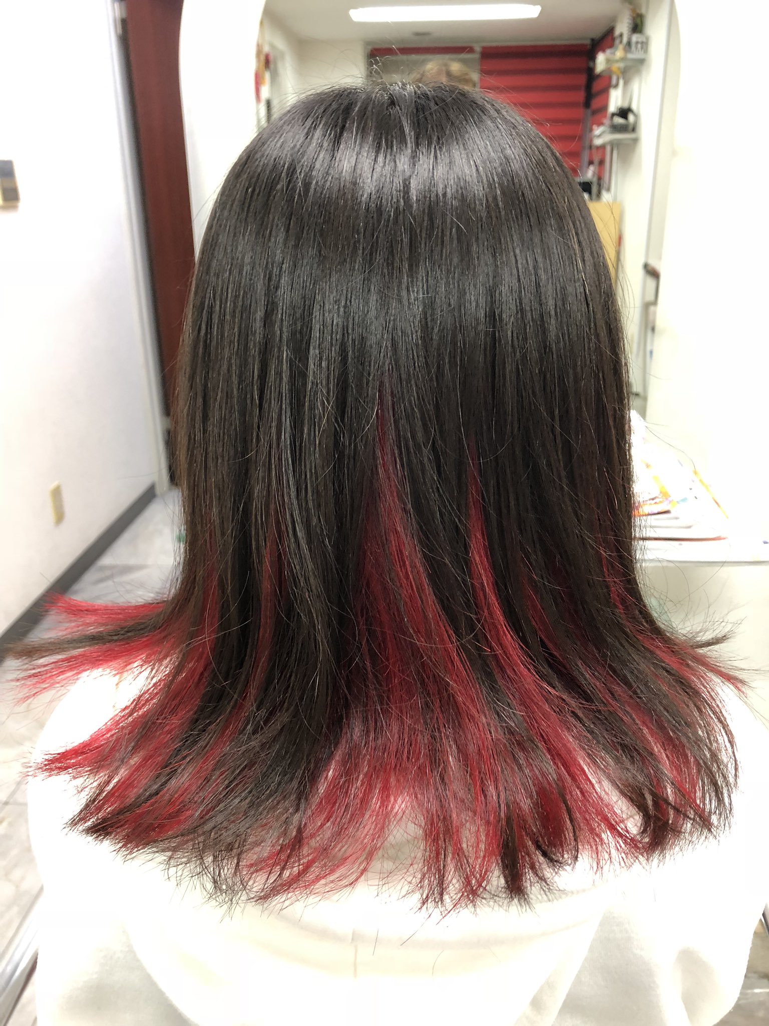 ヘアカラー赤 Twitter Search Twitter