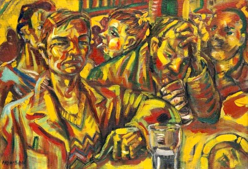 _LouisQc's tweet image. #PeterHowson &quot; Bar de ville &quot; 1984