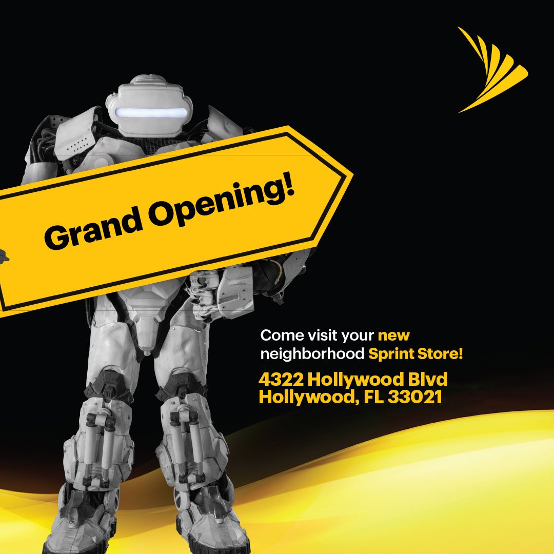 sprintstore1296's tweet photo. The day has come!! GRAND OPENING TODAY!! Come Join Us!🤗🤗 #sprint #Sprintacular #sprintway #sprintfab #grandopening https://t.co/y1Kfl8tfLQ