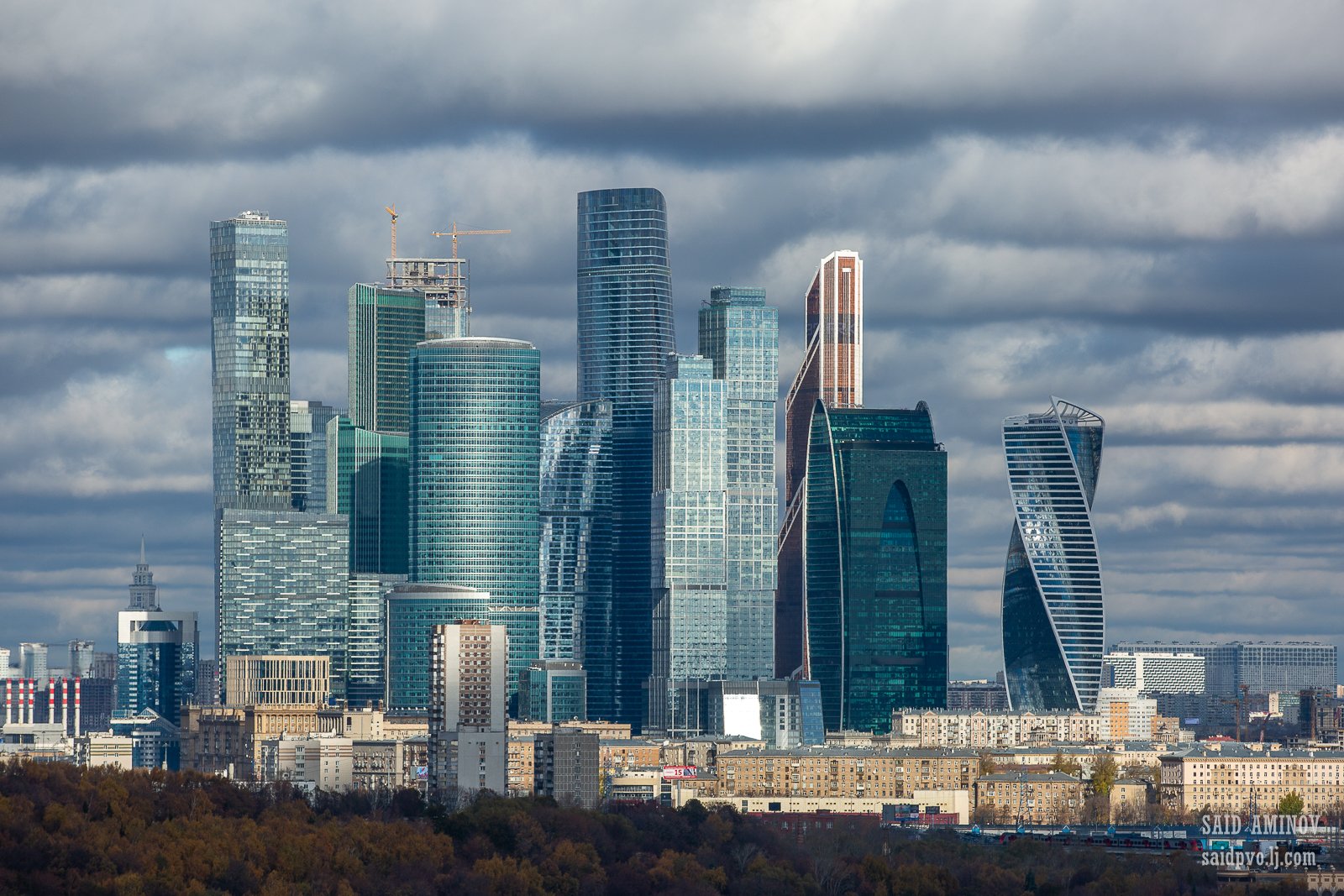 москва сити со всех сторон