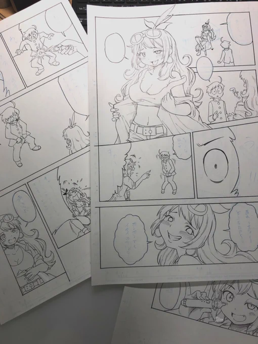 コミティア126まで1ヶ月きりました!
まだ作画をやっております。
「可愛くなれ!可愛くなれ!!」と思いながら描いております。
来月半ばには入稿したい!!
#コミティア 