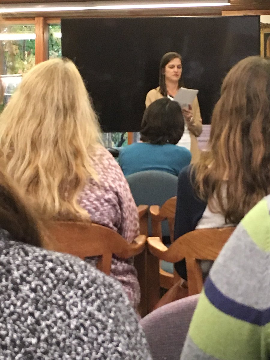 KristyLBoyce's tweet photo. Exciting to see @sarahdessen giving her keynote! #ptbf18 https://t.co/Zp8IIefNGd