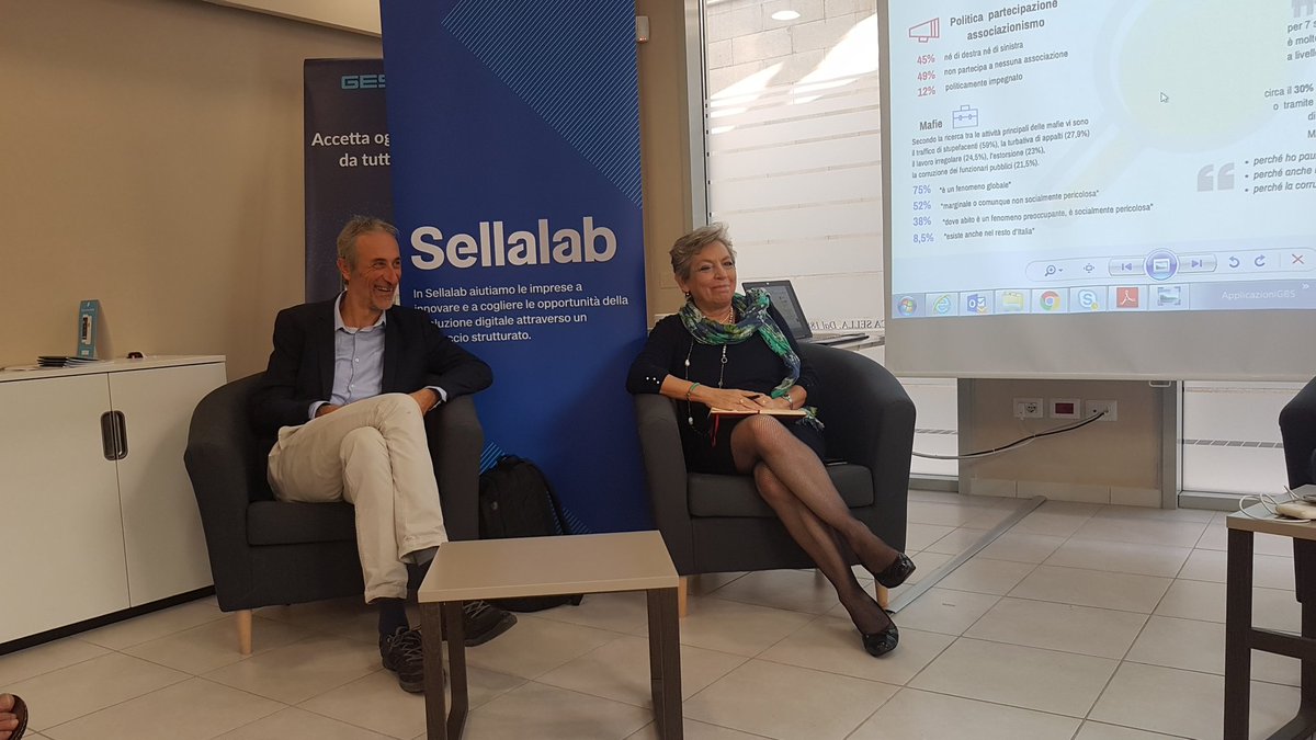 A <a href="/convsulfuturo/">Conversazioni sul Futuro</a> "Anticorruzione Pop", un'analisi della lotta al malaffare grazie all'ausilio dei cittadini. Il giornalista @1danyda dialoga con gli autori <a href="/albertovannucci/">Alberto Vannucci</a> e @leonardoferrant, la prof.ssa Nicoletta Parisi, la giornalista <a href="/napolilara/">Lara Napoli</a>, presso <a href="/Sellalab/">Sellalab</a>.
#sulfuturo