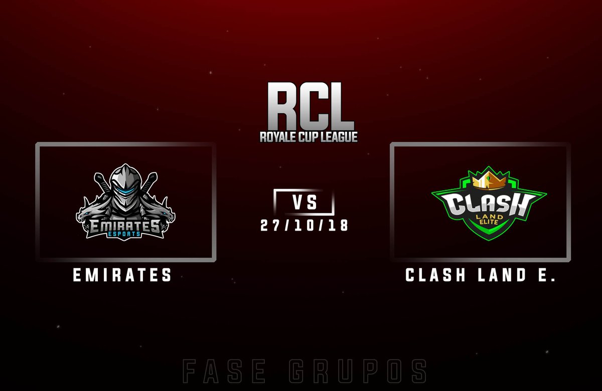 Fase Grupos 

<a href="/EmiratesCr/">emirates_cr</a> vs <a href="/ClashLand_Elit/">ClashLand Elit</a>

Sábado 27 de Octubre
 
Hora: A Confirmar