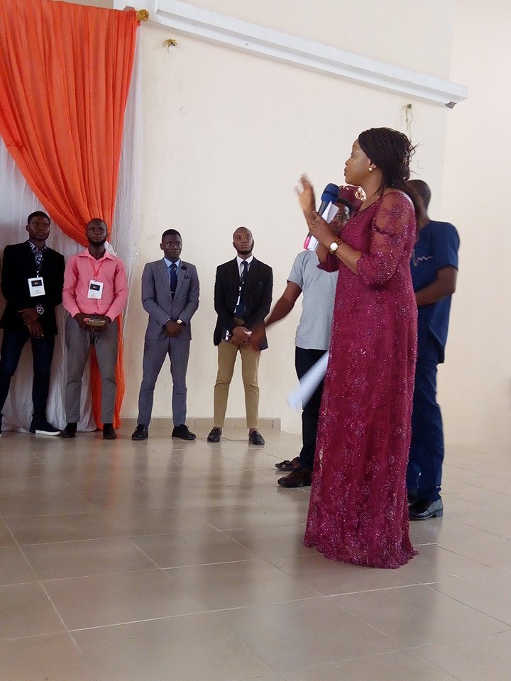 MadeinLautech's tweet photo. She said she is proud to be associated with LAUTECH. 
It's a great step towards redefining the face of LAUTECH.
Great days ahead for Lautech indeed 
#thisislautech
#Madeinlautech 
#ennovatelab https://t.co/Ft970JE680
