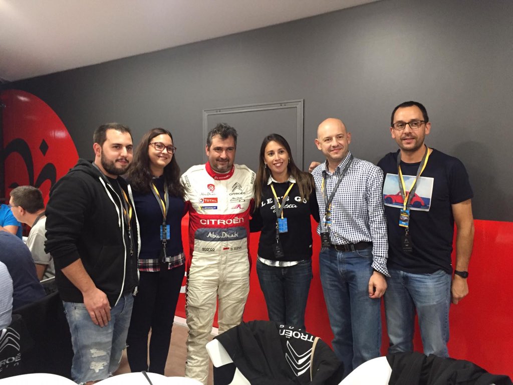 AllSports_M's tweet photo. Privilégiés vous avez dit ?! Nous, on pense que oui 😋 #WRC #CitroënRacing #VIPCommeJamais https://t.co/7TDduiTeAY