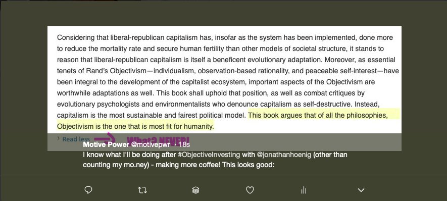 motivepwr's tweet image. I know what I&apos;ll be doing after #ObjectiveInvesting with @jonathanhoenig (other than counting my 💰💰) - making more coffee! This looks good: