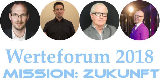Veranstaltungstipp: Werteforum 2018 „Mission Zukunft“ am 10.11.2018 in Bochum. der-wertebotschafter.de/werteforum/
