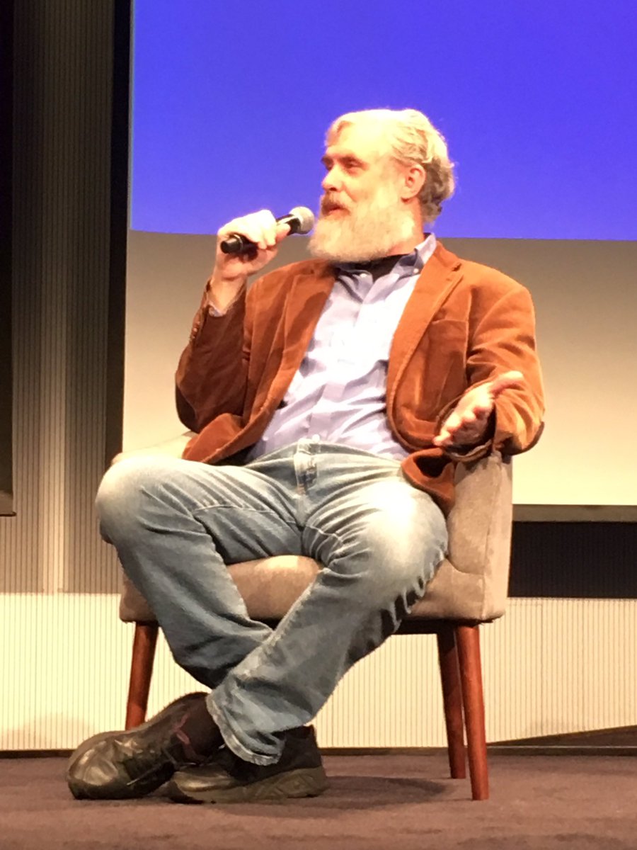 OSNVancouver's tweet image. George Church addresses the bio community with David Kong and Maria Chavez #Globalbiosummit #communitybio