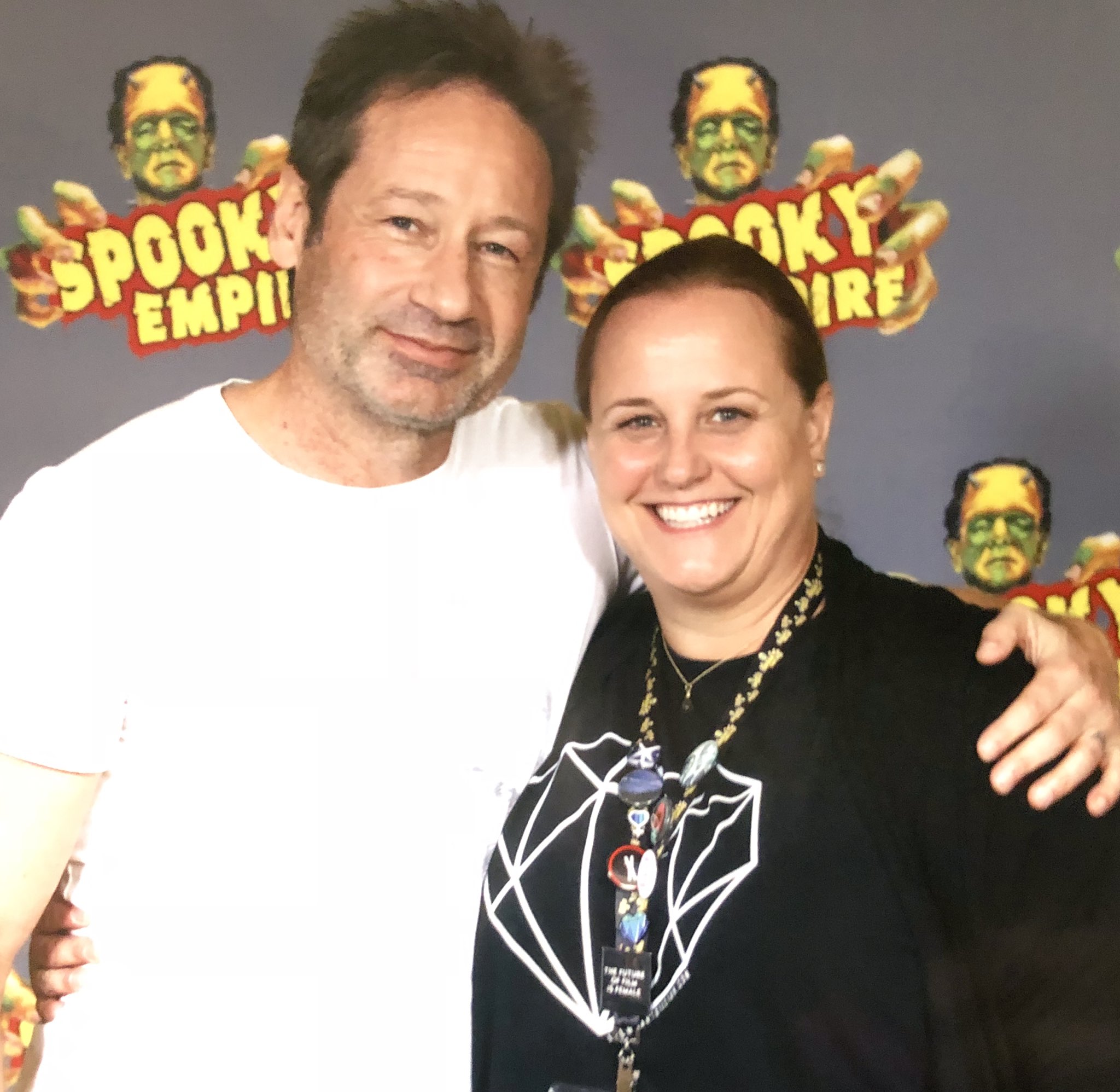 2018/10/27 - David at Spooky Empire at Caribe Royale Orlando DqhellKWkAAcVzA