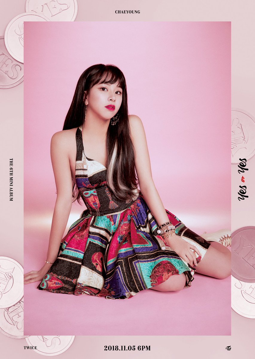 Twice Twice The 6th Mini Album Yes Or Yes 18 11 05 6pm Twice 트와이스 Yesoryes Chaeyoung 채영
