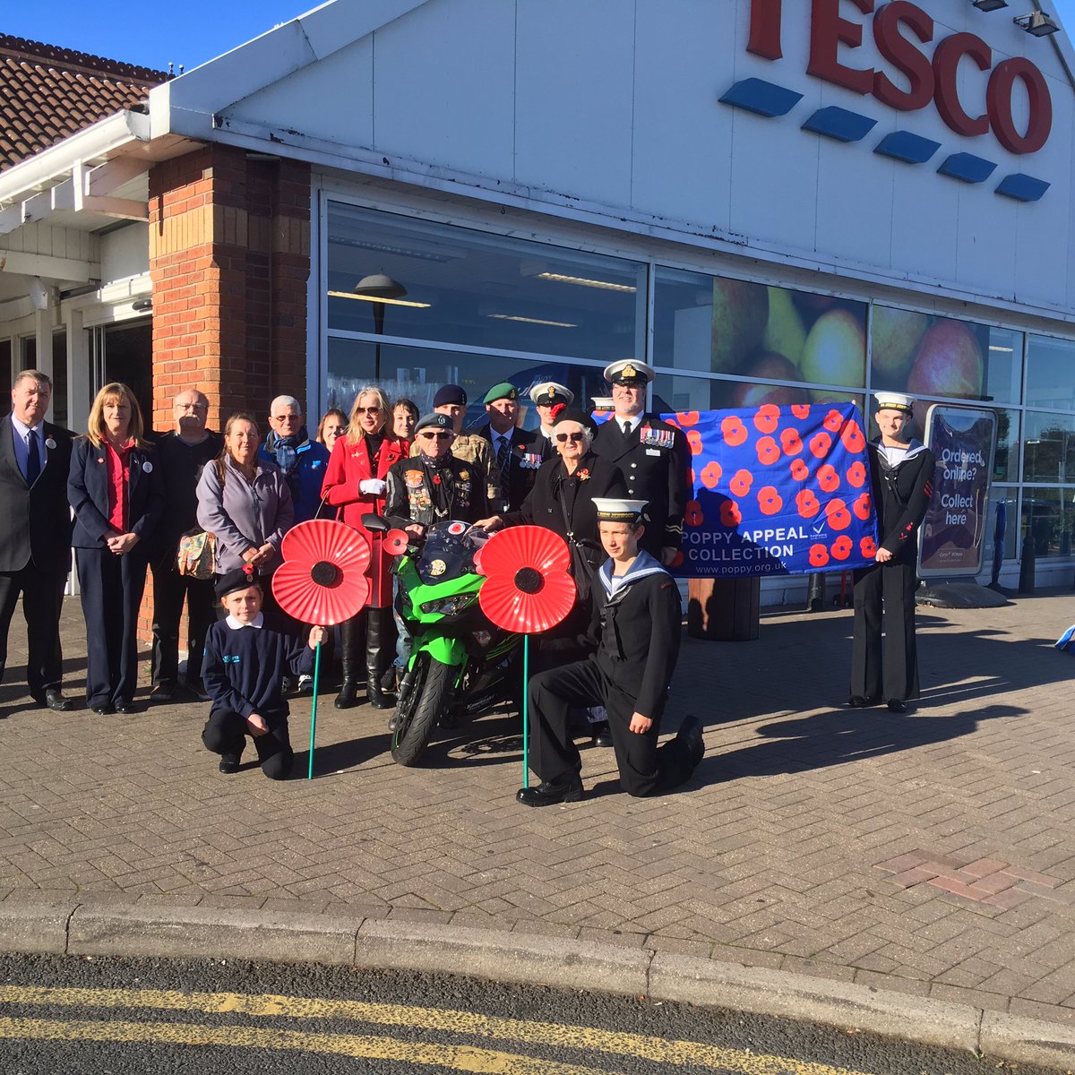 Bognorseacadets's tweet image. Informal Poppy Appeal Lunch at Bognor Regis Tesco’s