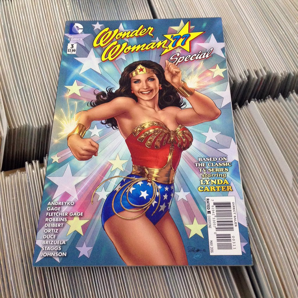 En la tienda: Wonder Woman ’77 Special #3 (DC, 2016) #redflackcomics #Malasaña #WonderWoman #LyndaCarter #MarcAndreyko #NicolaScott #AnnetteKwok #MarkAndreyko #RichardOrtiz #ChristianDuce #RomuloFajardoJr #WesAbott #WonderGirl #Clayface #Cheetah #CrazyQuilt #Metallo #CaptainCold